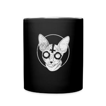 Death metal - Full Colour Mug - black - Front