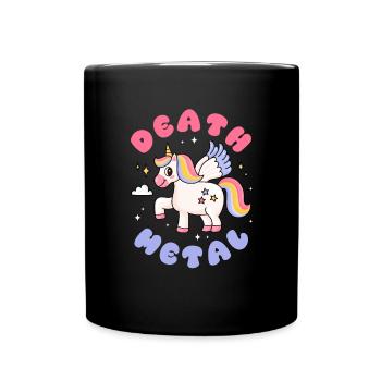 Death Metal Music Festival Gift - Full Colour Mug - black - Front