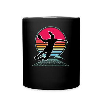 Handball, Women's Handball, Handball - Full Colour Mug - black - Front
