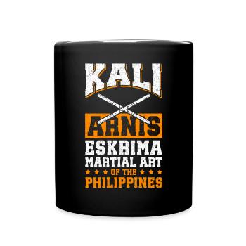 Arnis Eskrima Kali philippin Arts martiaux cadeau - Mug uni - noir - Devant