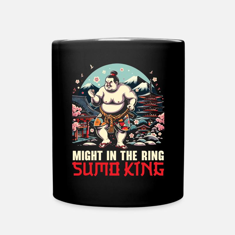 Sumo-Ringer Japanisches Ringen Sumo-Ringen - Tasse einfarbig - Schwarz