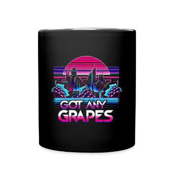 Got Any Grapes 9 - Full Colour Mug - black - Front