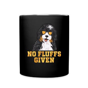 Bernedoodle Dog - Full Colour Mug - black - Front