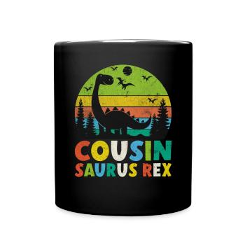 Cousin Gifts - Full Colour Mug - black - Front