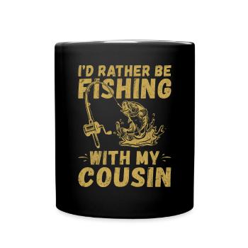 Cousin Gifts - Full Colour Mug - black - Front