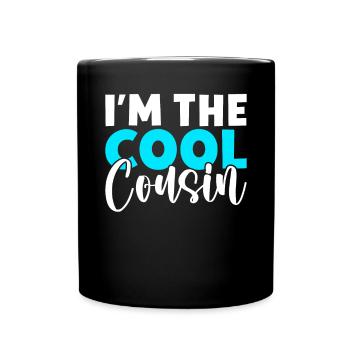 Cousin Gifts - Full Colour Mug - black - Front