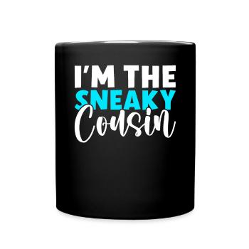 Cousin Gifts - Full Colour Mug - black - Front
