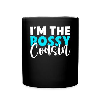 Cousin Gifts - Full Colour Mug - black - Front