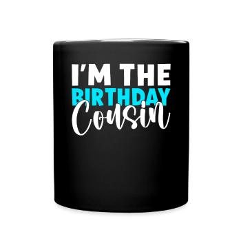 Cousin Gifts - Full Colour Mug - black - Front
