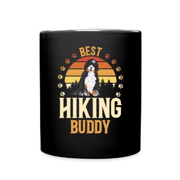 Bernedoodle Dog - Full Colour Mug - black - Front
