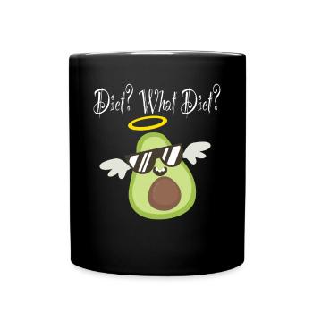 Régime alimentaire Quel régime Avocat Avocats Végétalien Végétalien Végétalien - Mug uni - noir - Devant