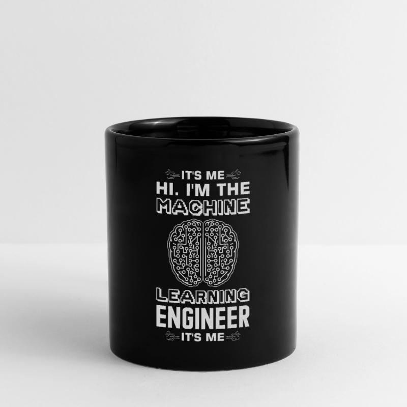 Machine Learning Algorithms AI Data Analyst Full Colour Mug