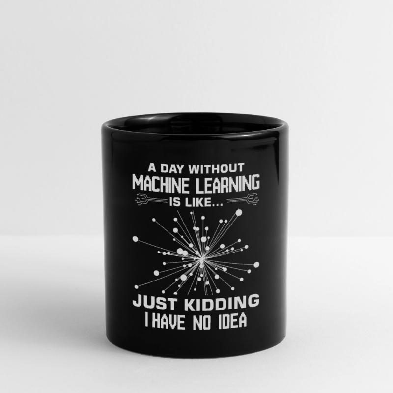 Machine Learning Algorithms AI Data Analyst Full Colour Mug