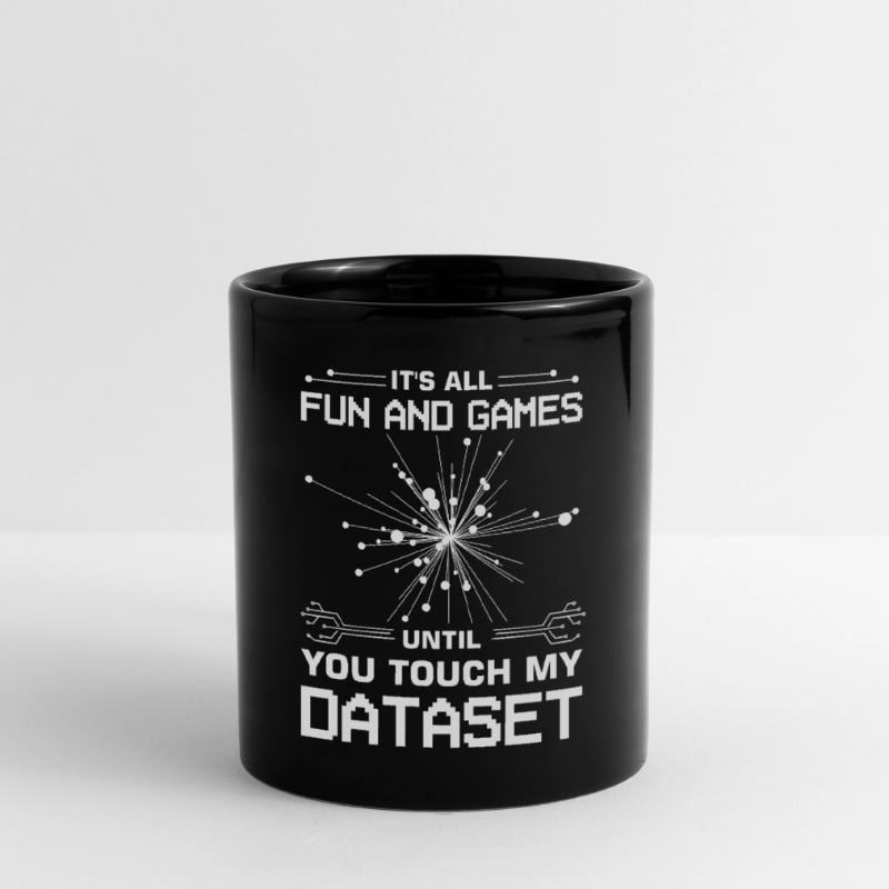 Machine Learning Algorithmen KI Datenanalyst Tasse einfarbig