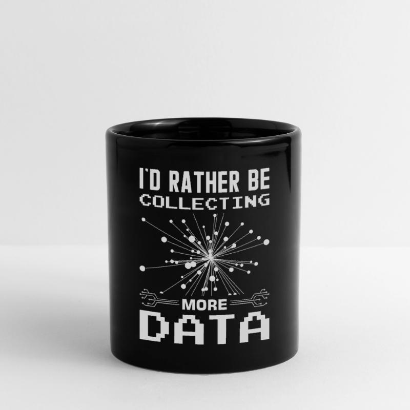 Machine Learning Algorithmen KI Datenanalyst Tasse einfarbig