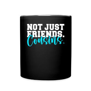 Cousin Gifts - Full Colour Mug - black - Front