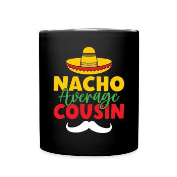 Cousin Gifts - Full Colour Mug - black - Front