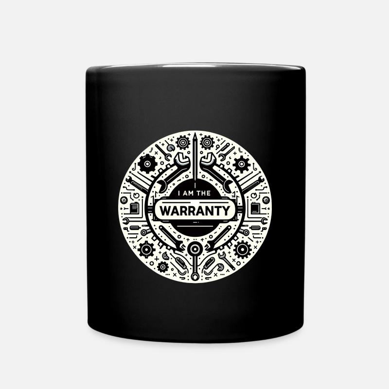 Je suis la garantie 45 - Mug uni - noir