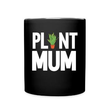 Plante Mère Mère Jardin Plantes Fleur - Mug uni - noir - Devant