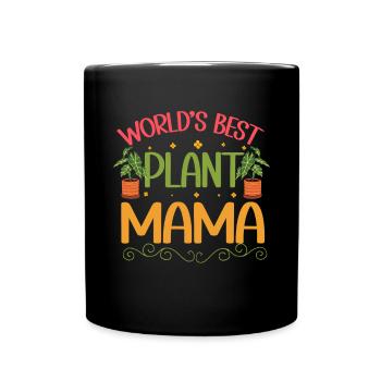 Plante Mère Mère Jardin Plantes Fleur - Mug uni - noir - Devant