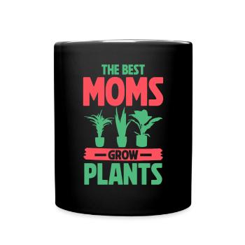 Plante Mère Mère Jardin Plantes Fleur - Mug uni - noir - Devant