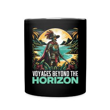 Conquistador espagnol Colonisateur Explorateur Espagne - Mug uni - noir - Devant