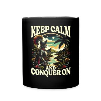 Conquistador espagnol Colonisateur Explorateur Espagne - Mug uni - noir - Devant