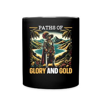 Conquistador espagnol Colonisateur Explorateur Espagne - Mug uni - noir - Devant