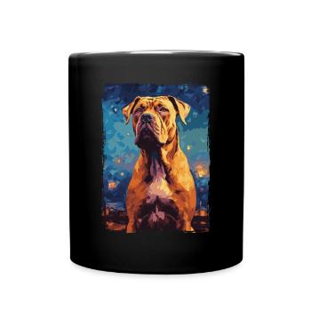 Presa Canario Nuit étoilée - Mug uni - noir - Devant