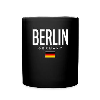 Berlin - Mug uni - noir - Devant