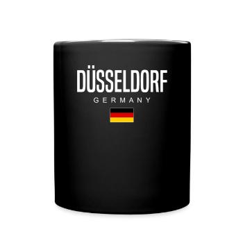 Dusseldorf - Mug uni - noir - Devant