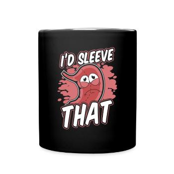 Je mettrais ce gastro-entérologue bariatrique - Mug uni - noir - Devant