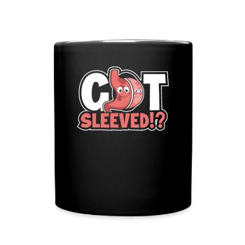 Got Sleeved Bariatric Gastroenterologist Gastric - Full Colour Mug - black - Front