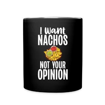 Cadeaux de graisse drôles - Mug uni - noir - Devant