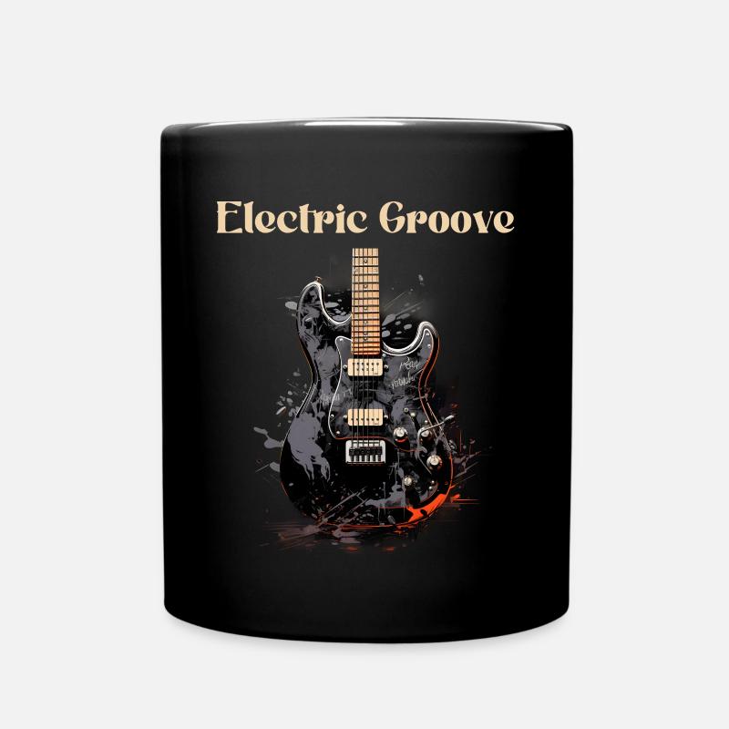 Electric Groove - Full Colour Mug - black