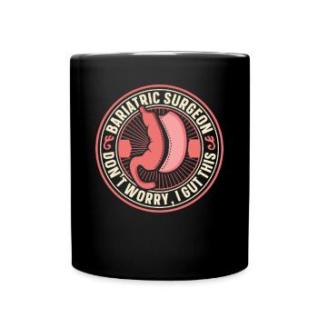 Ne vous inquiétez pas, j’ai coupé ce gastro-entérologue gastrique - Mug uni - noir - Devant