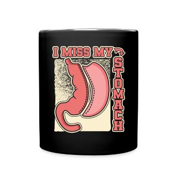 Mon estomac Bypass gastrique bariatrique me manque - Mug uni - noir - Devant