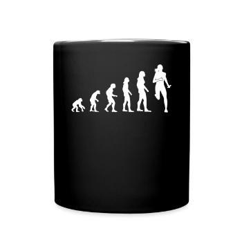 Elegance in Running - Relay Runner Power - Full Colour Mug - black - Front
