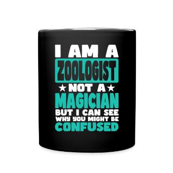 Zoologiste - Mug uni - noir - Devant
