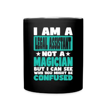 Legal Assistant - Full Colour Mug - black - Front