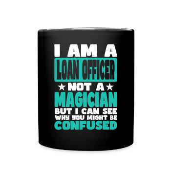 Loan Officer - Full Colour Mug - black - Front