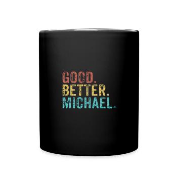 Bon mieux Michael - Mug uni - noir - Devant