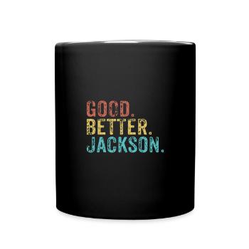 Good better Jackson - Full Colour Mug - black - Front