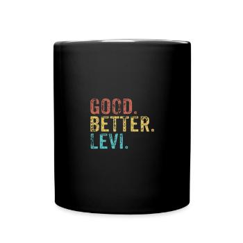 Good better Levi - Full Colour Mug - black - Front