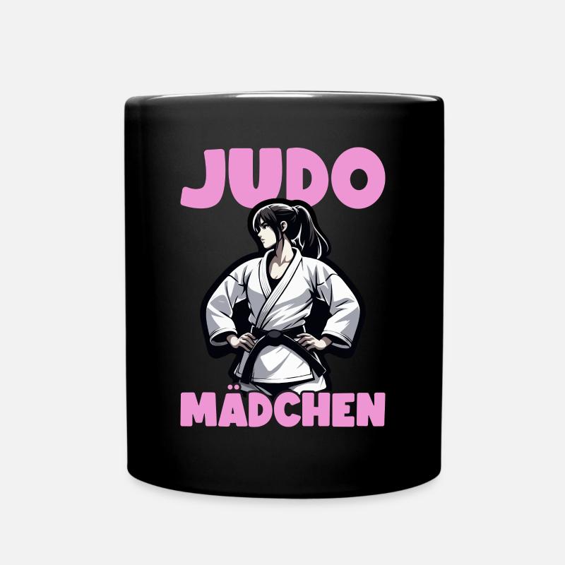 Judo Mädchen Judo Geschenk Judoka - Tasse einfarbig - Schwarz