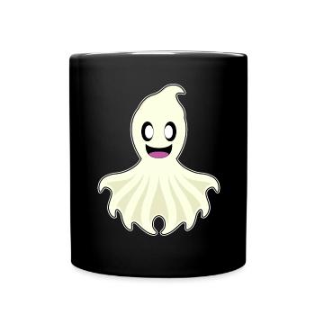Octopus Ghost - Full Colour Mug - black - Front