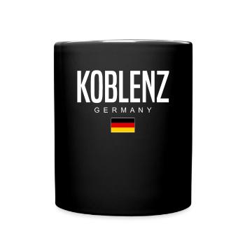 Koblenz - Full Colour Mug - black - Front