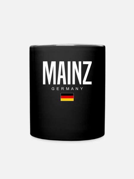 Mainz - Tasse einfarbig - Schwarz