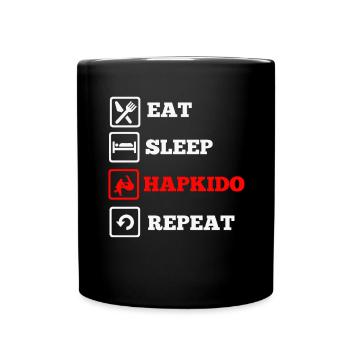 Cadeau d’arts martiaux Hapkido - Mug uni - noir - Devant
