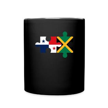 jamaican panama Jamaica - Tasse einfarbig - Schwarz - Vorne